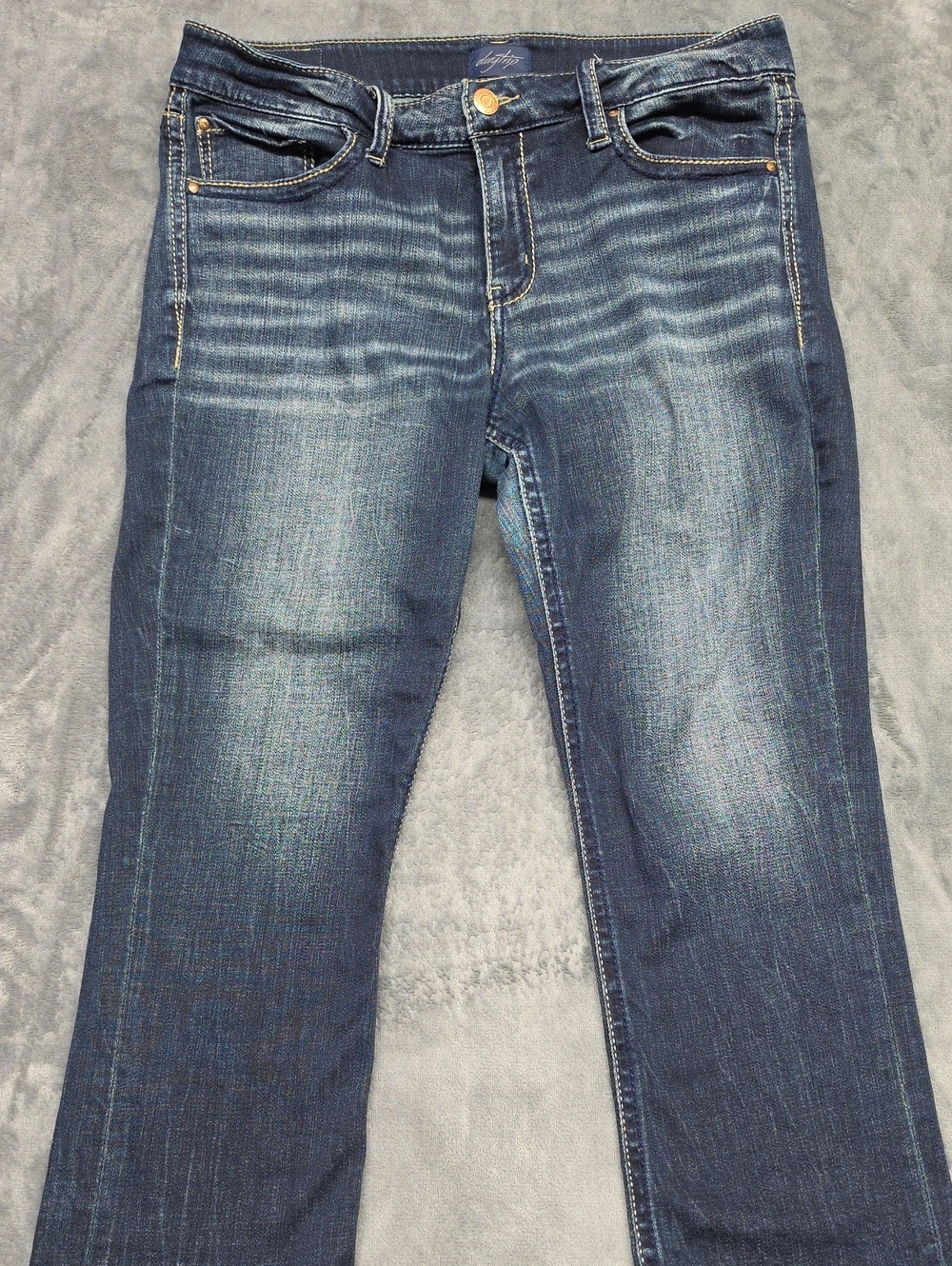 Daytrip Dark Blue Cropped Ankle Jeans Sz 32